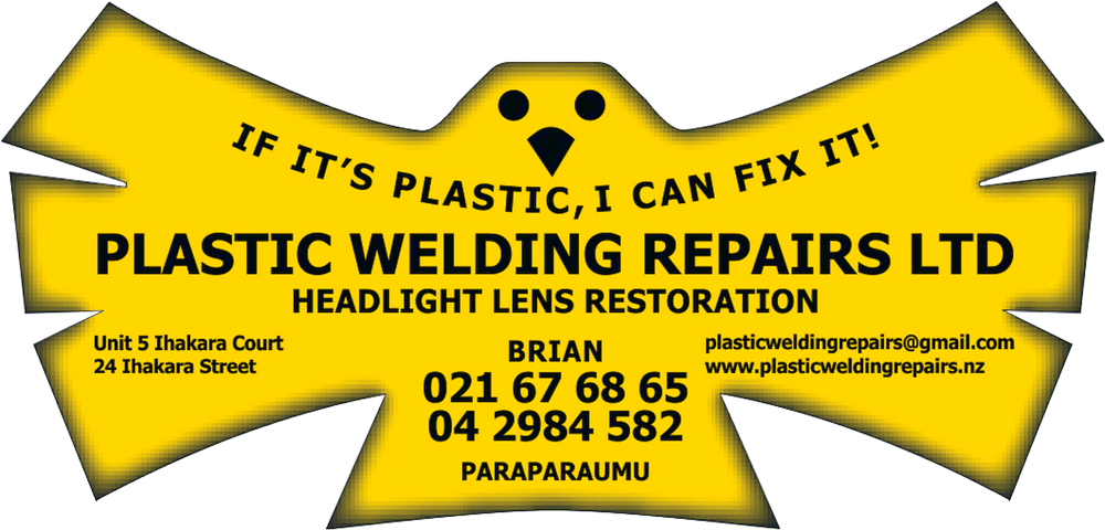 plastic logo repairs logo